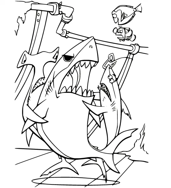 Finding Nemo Coloring Pages 51