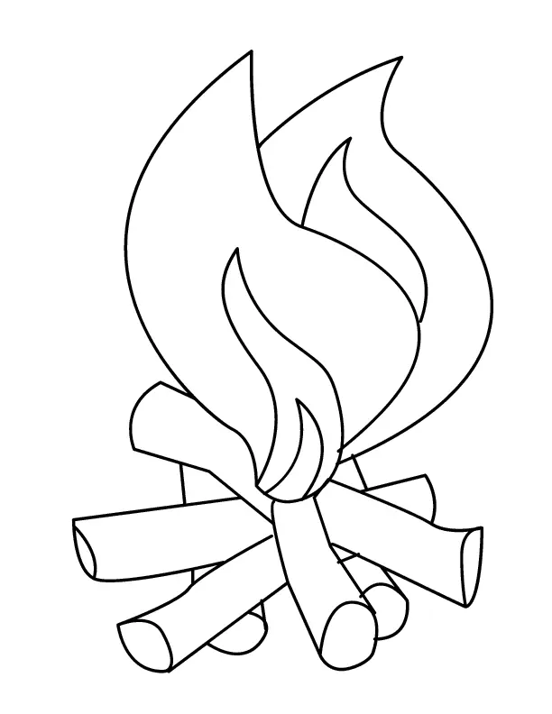 Feuer Ausmalbilder 20