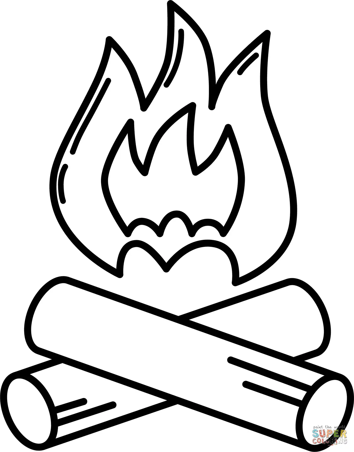 Feuer Ausmalbilder 22