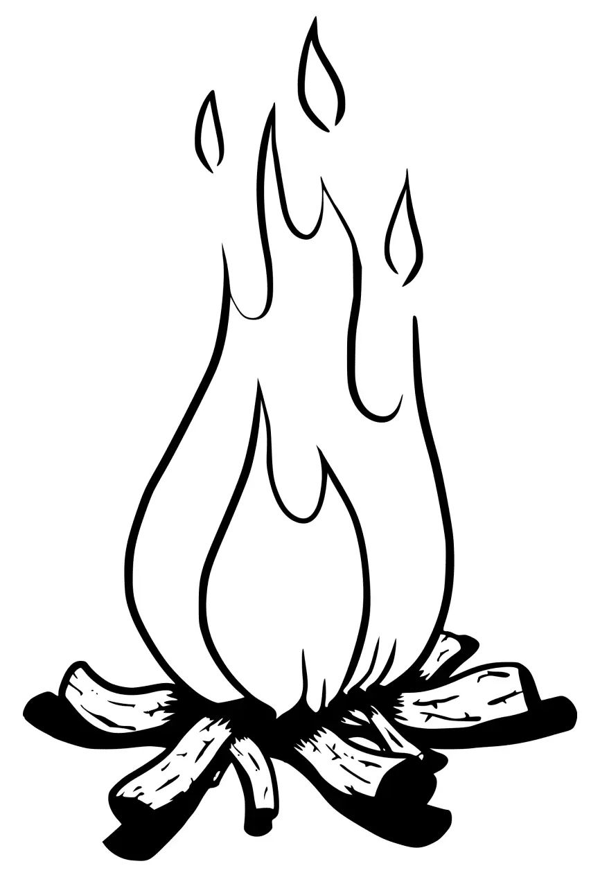 Feuer Ausmalbilder 34