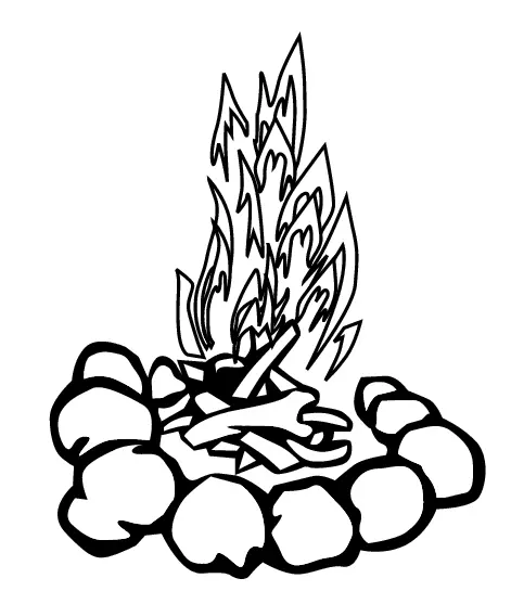 Feuer Ausmalbilder 37