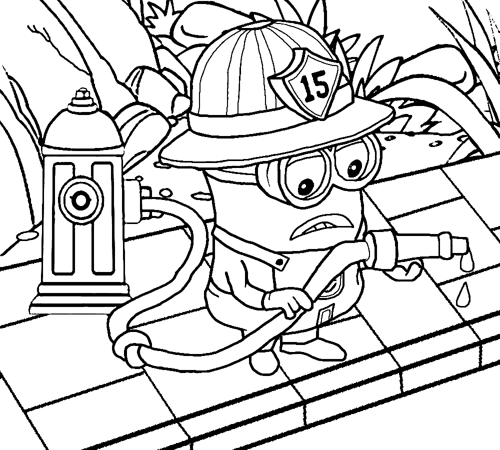Camiones De Bomberos Para Colorear 17