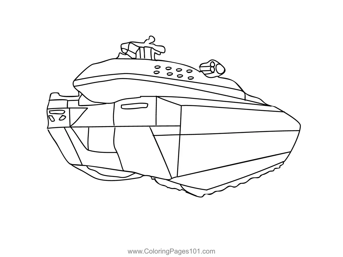 Feuerwehrwagen Ausmalbilder 9