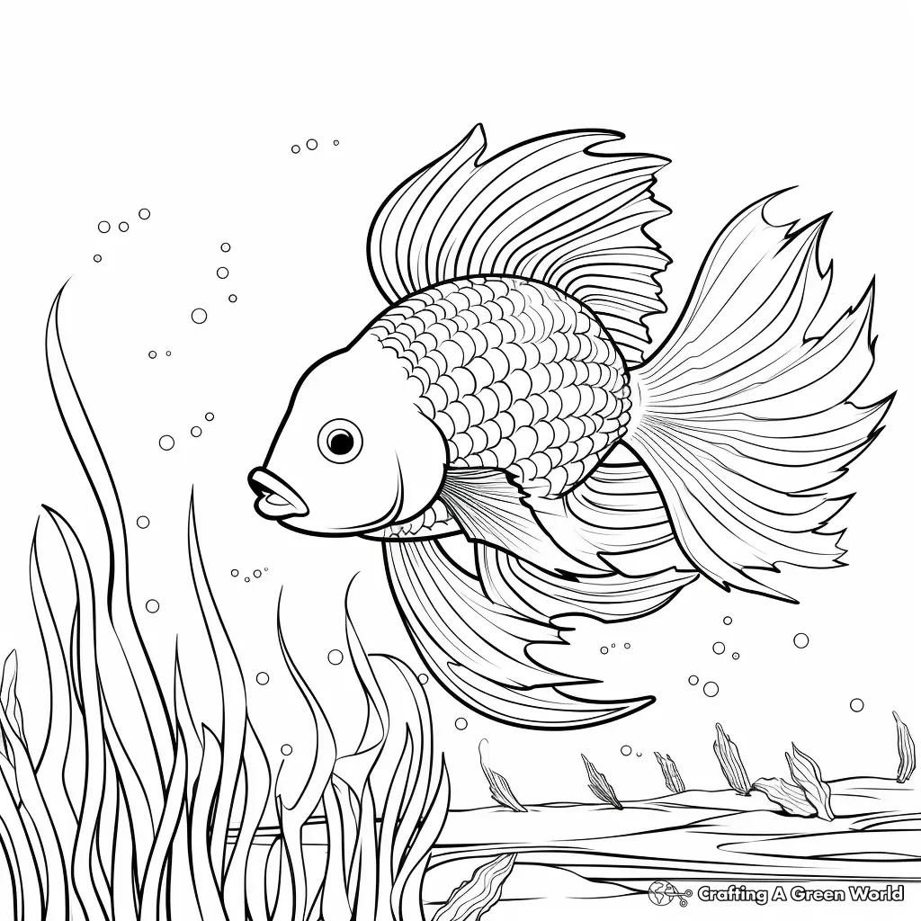 Peixes para Colorear 15