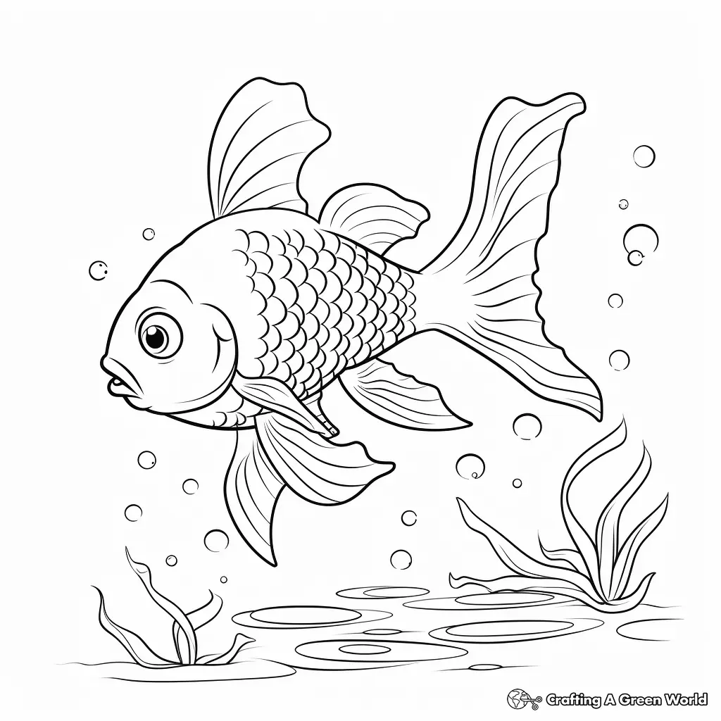 Peixes para Colorear 27