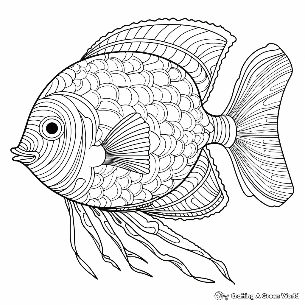 Peixes para Colorear 3