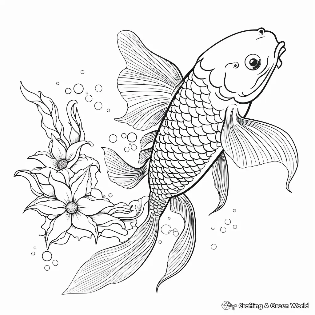 Peixes para Colorear 38
