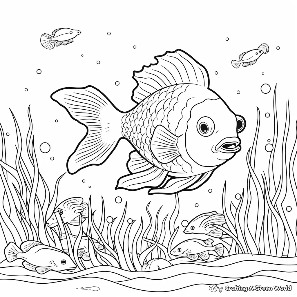Peixes para Colorear 57