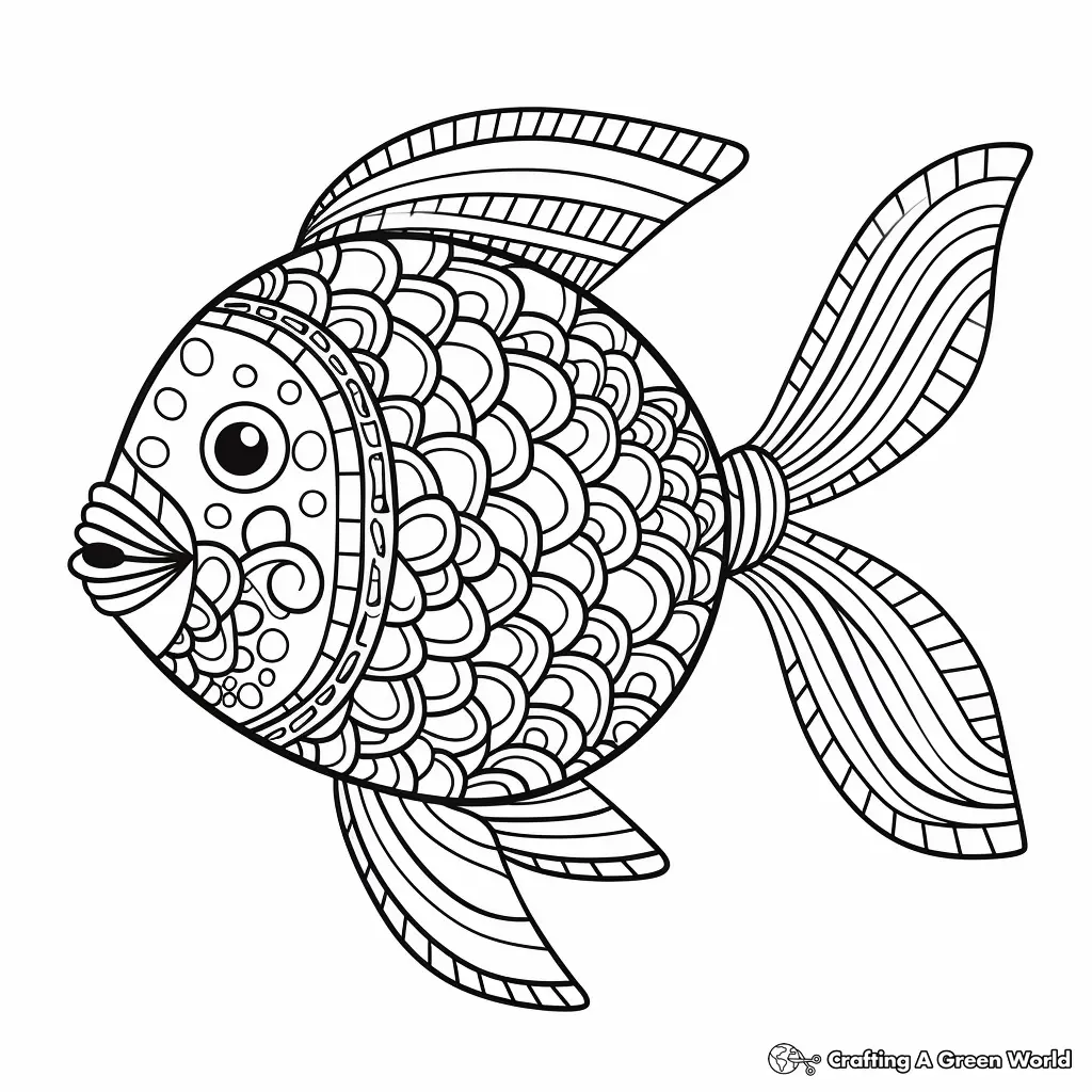 Peixes para Colorear 69