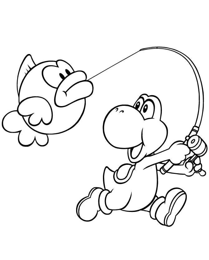 Fishing Coloring Pages 14