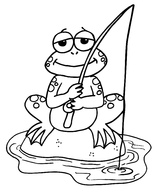 Fishing Coloring Pages 15