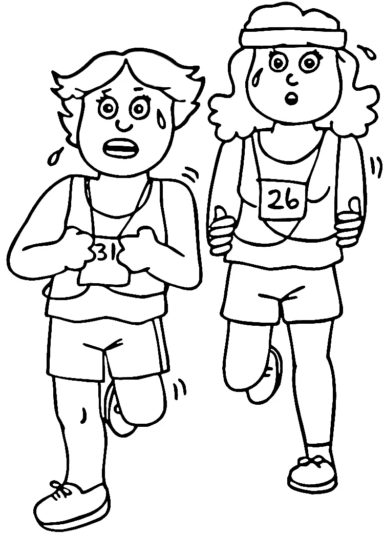 Fitness Coloring Pages 31