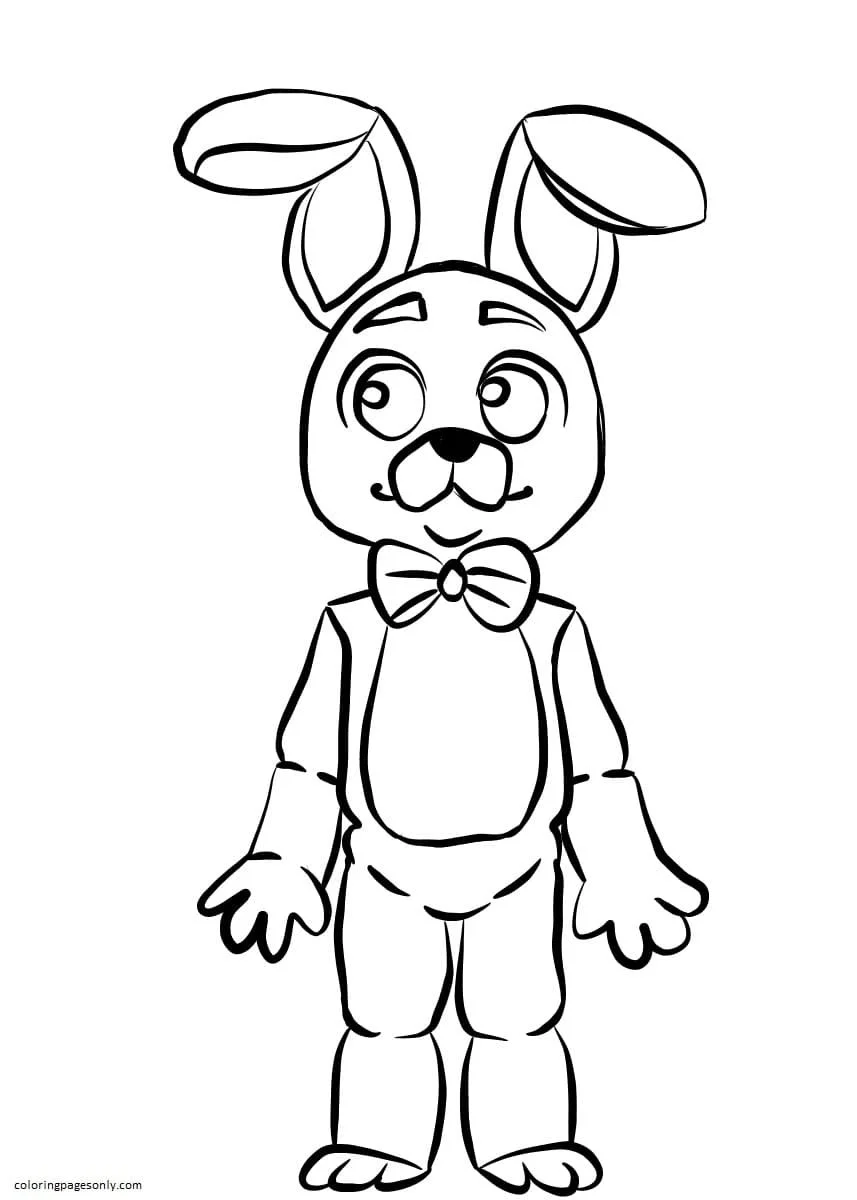 Five Nights At Freddy s Coloring Pages 13