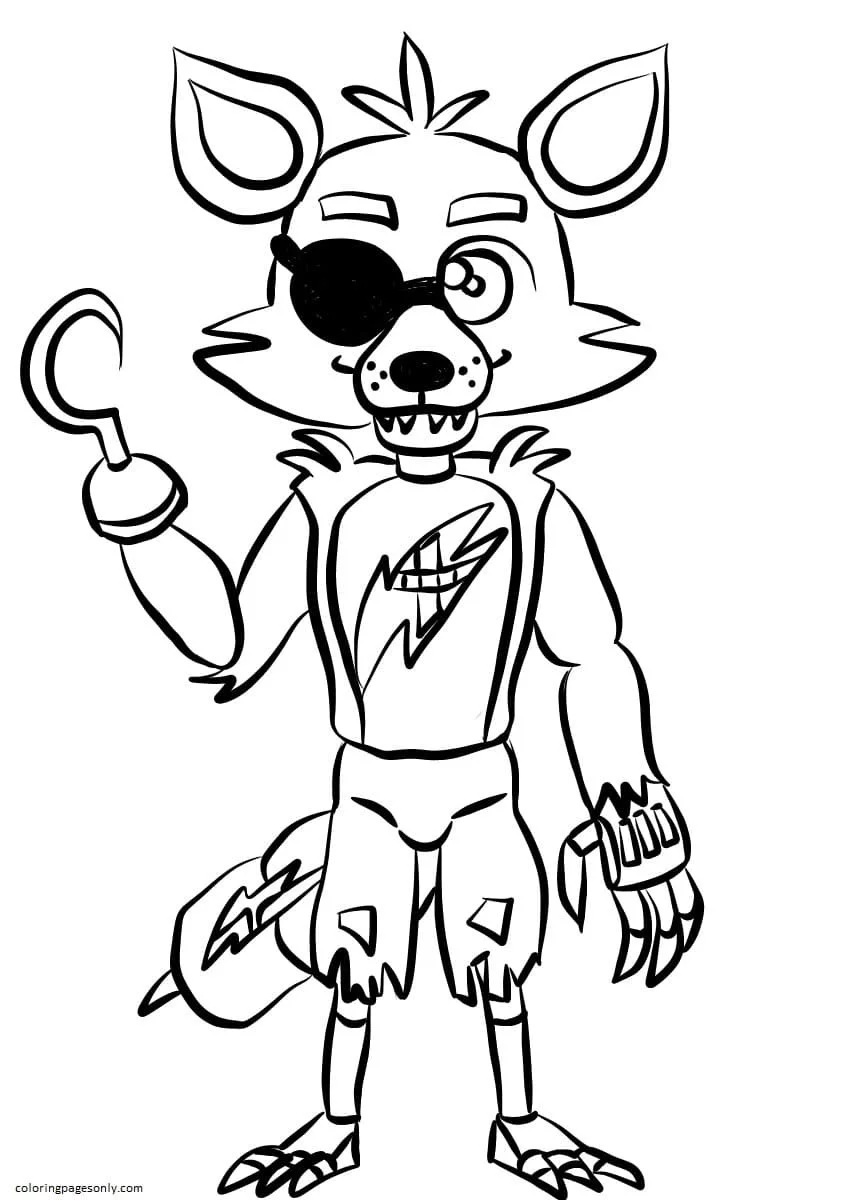 Five Nights At Freddy s Coloring Pages 23