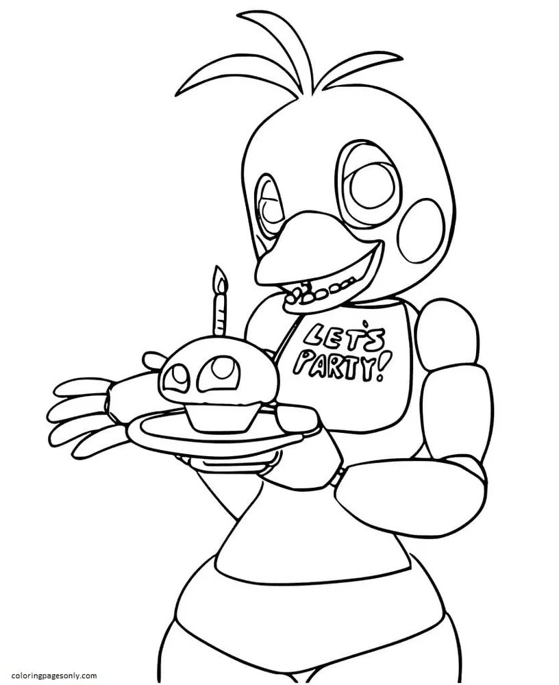 Five Nights At Freddy s Coloring Pages 30
