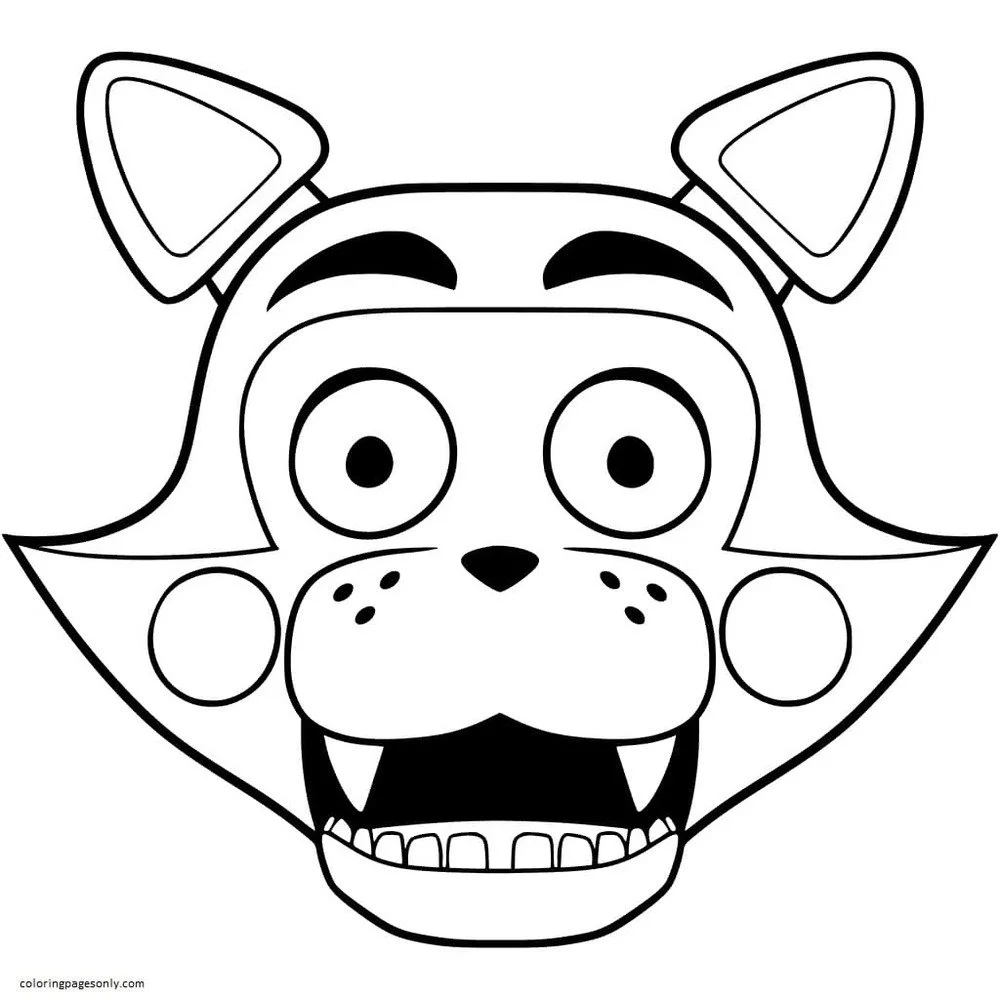 Five Nights At Freddy s Coloring Pages 36
