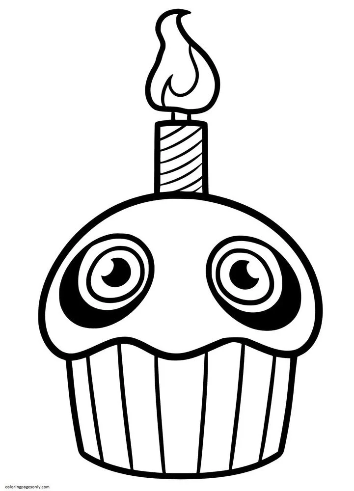 Five Nights At Freddy s Coloring Pages 40