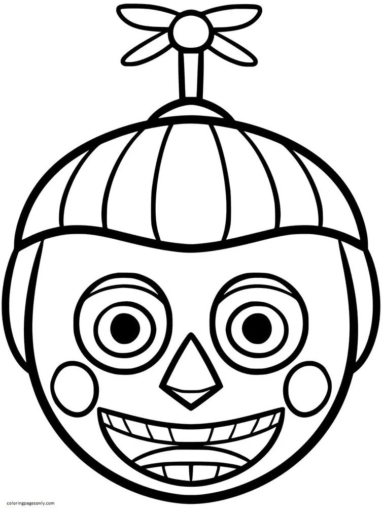 Five Nights At Freddy s Coloring Pages 45