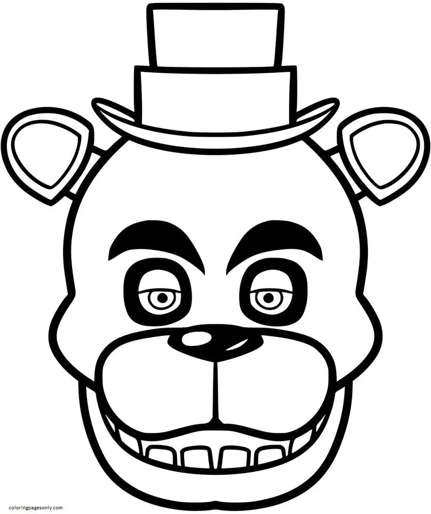 Five Nights At Freddy s Coloring Pages 55