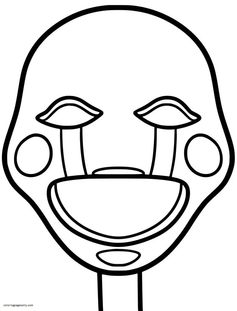 Five Nights At Freddy s Coloring Pages 6