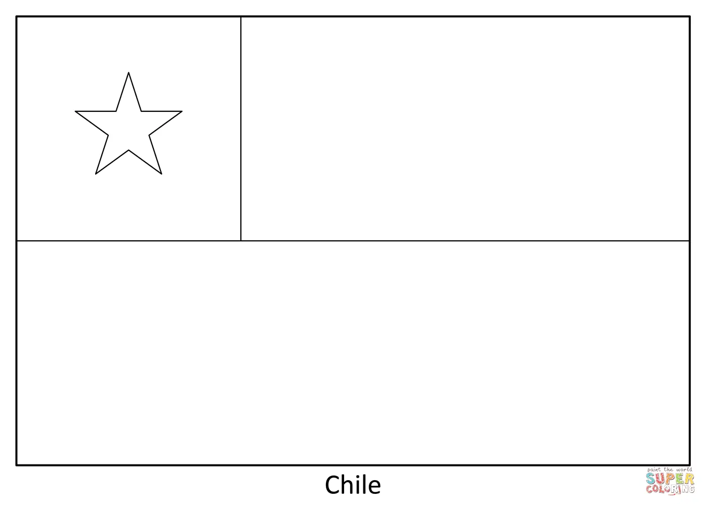 Bandeiras do Mundo para Colorir