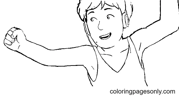 Flee Para Colorear