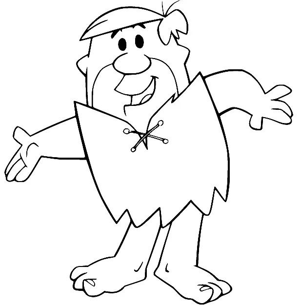 Flintstones Coloring Pages 11