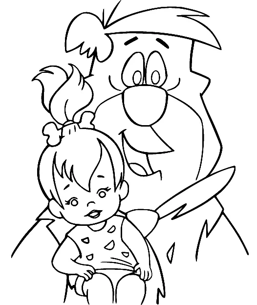 Flintstones Coloring Pages 23
