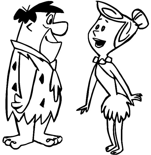 Flintstones Coloring Pages 27