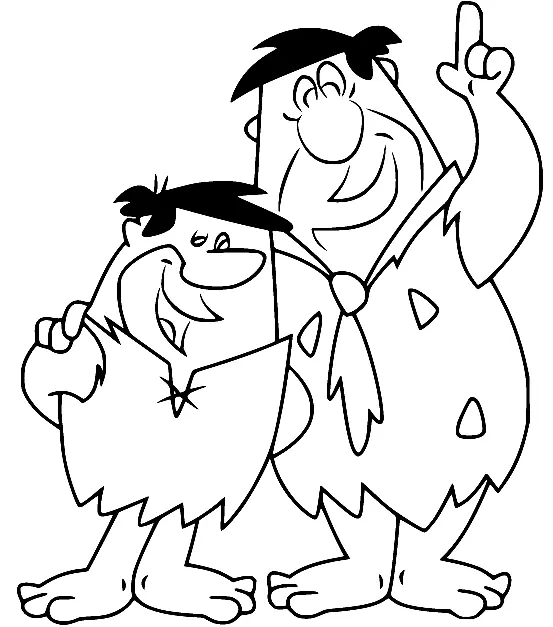 Flintstones Coloring Pages 41