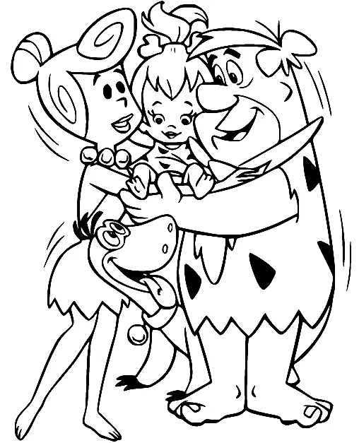 Flintstones Coloring Pages 52
