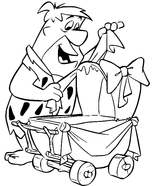 Flintstones Coloring Pages 70