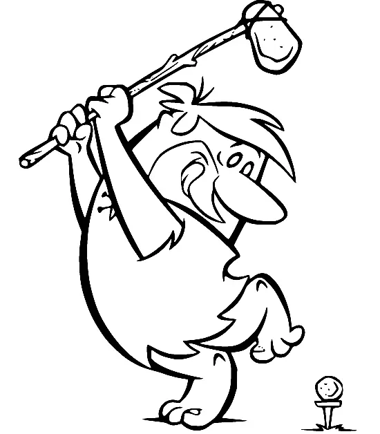 Flintstones Coloring Pages 71