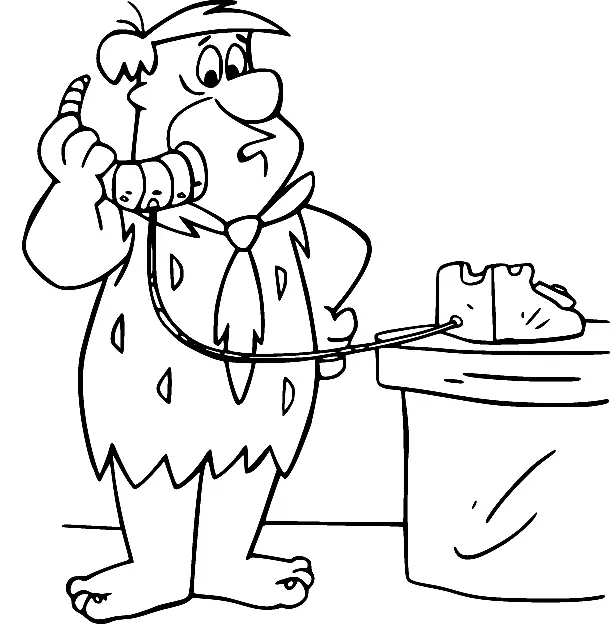 Flintstones Coloring Pages 77