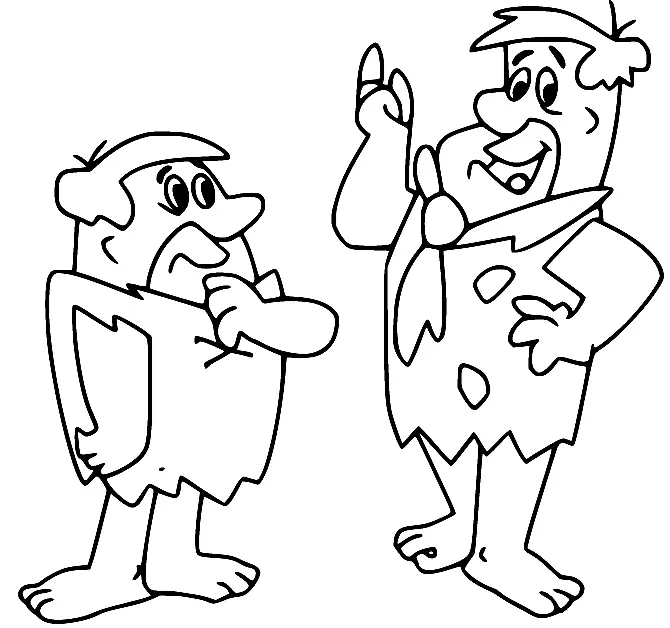 Flintstones Coloring Pages 86