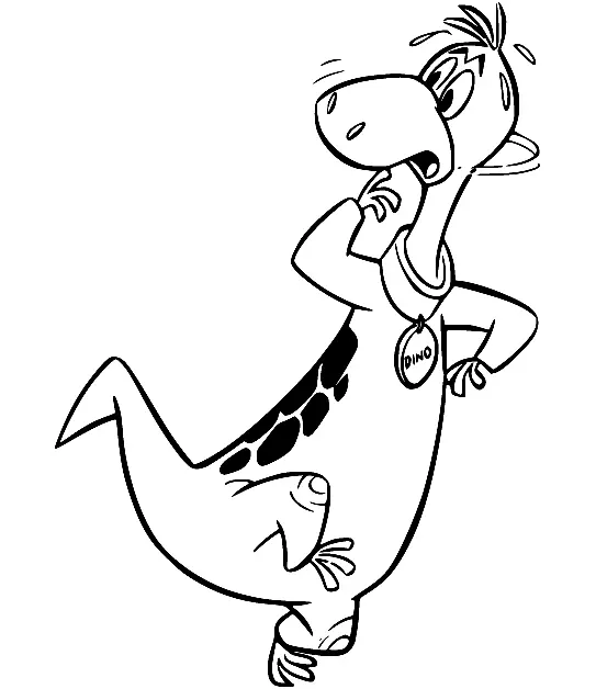Flintstones Coloring Pages 9