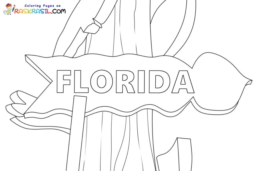 Florida Coloring Pages 24