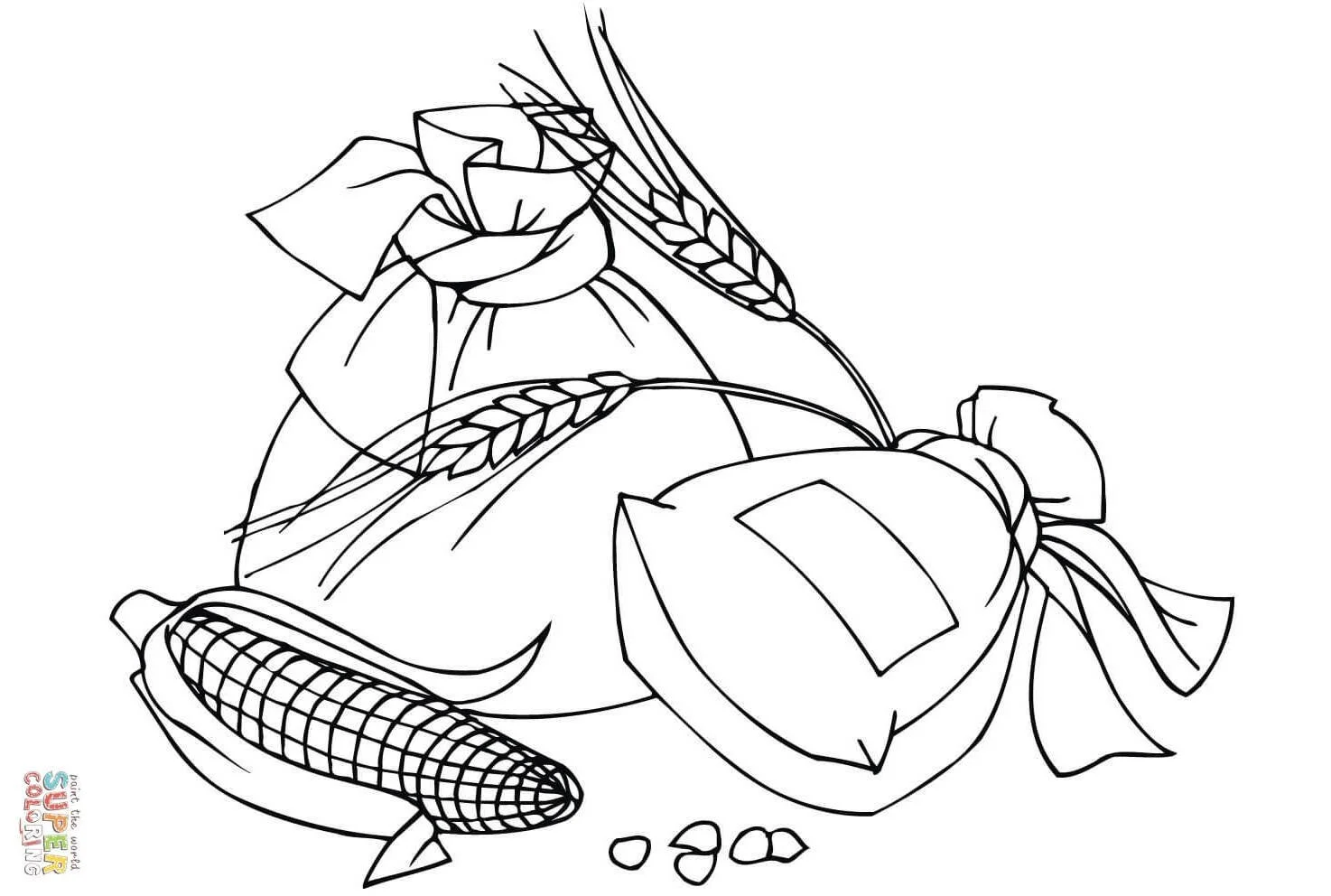 Flour Coloring Pages 10