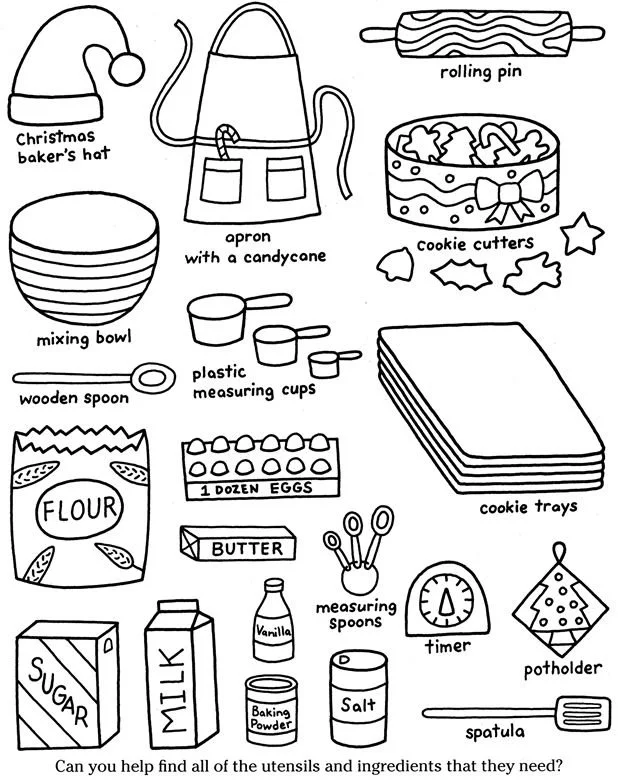 Flour Coloring Pages 13