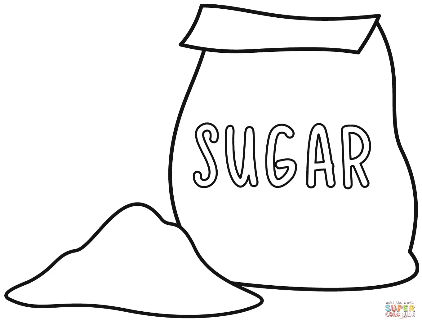 Flour Coloring Pages 16