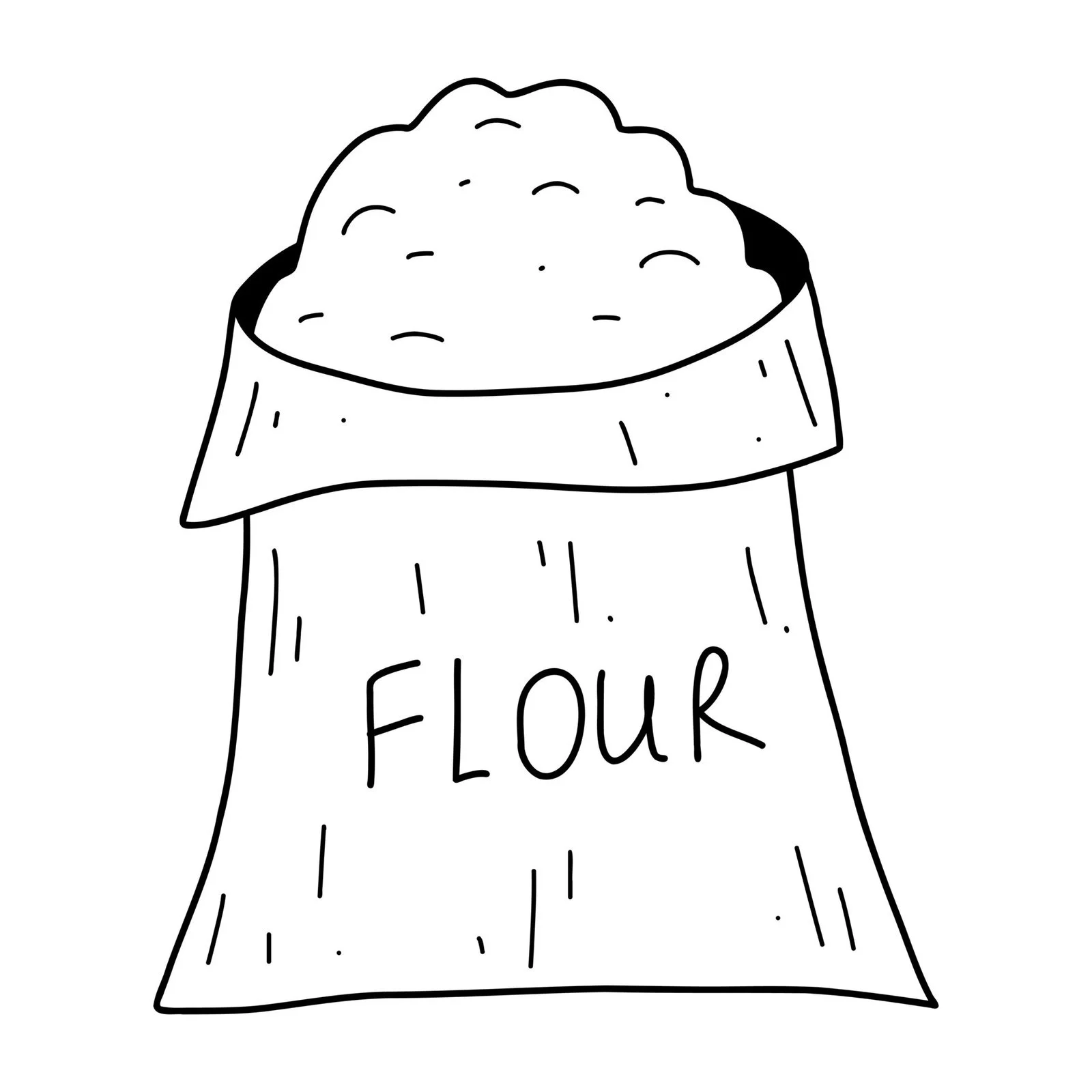 Flour Coloring Pages 22