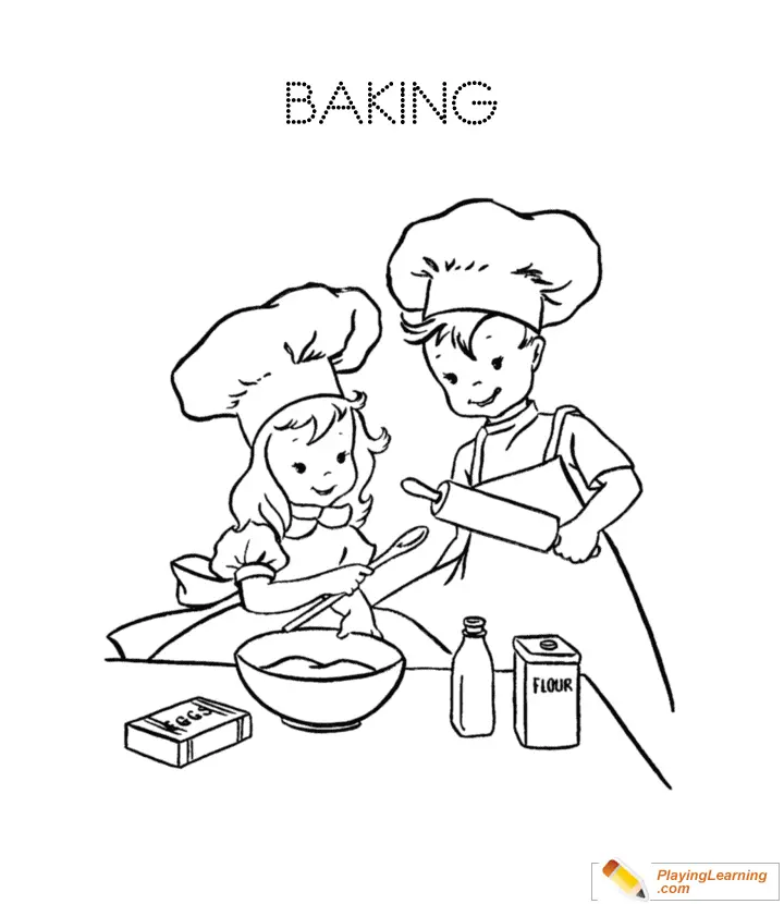 Flour Coloring Pages 24