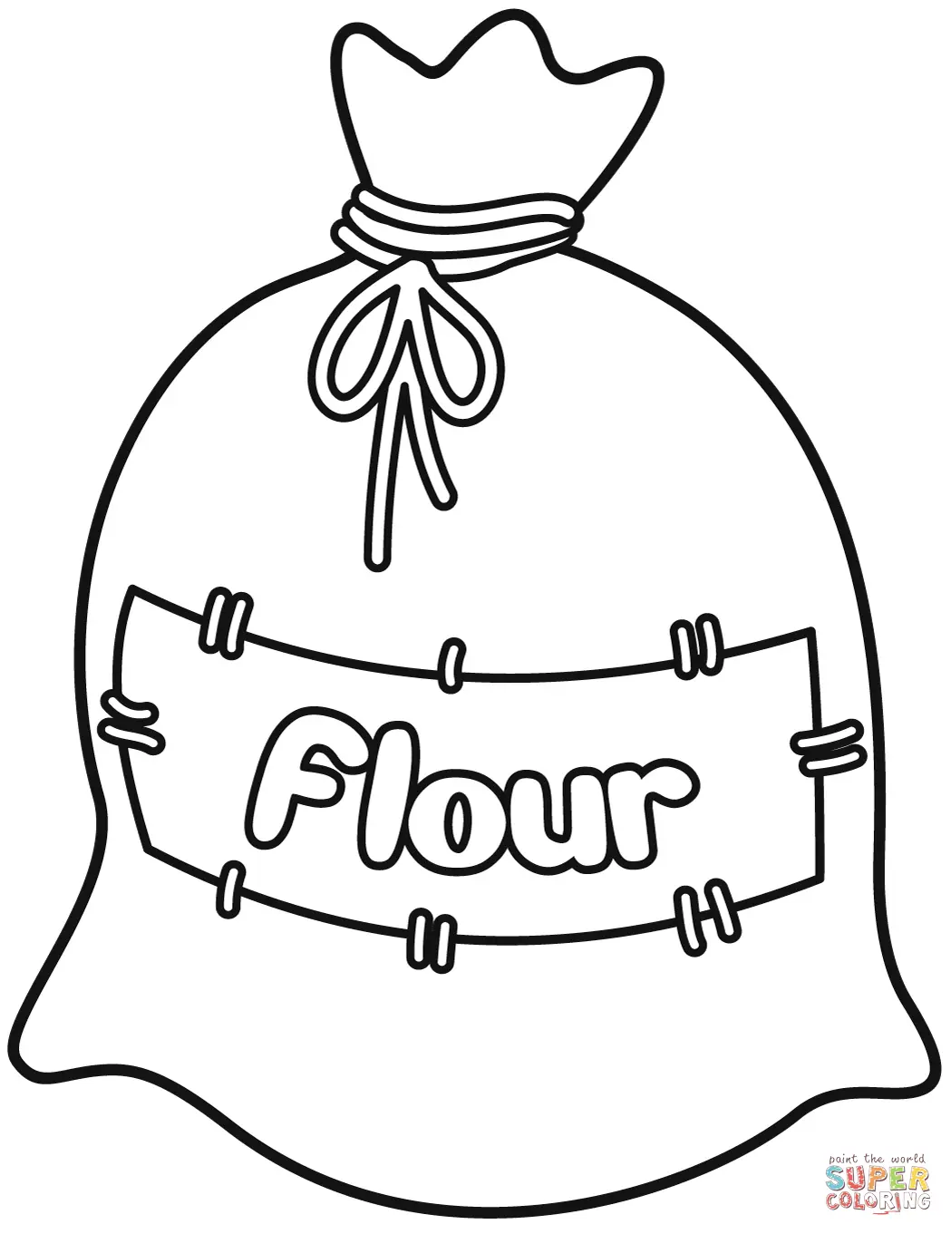Flour Coloring Pages 26