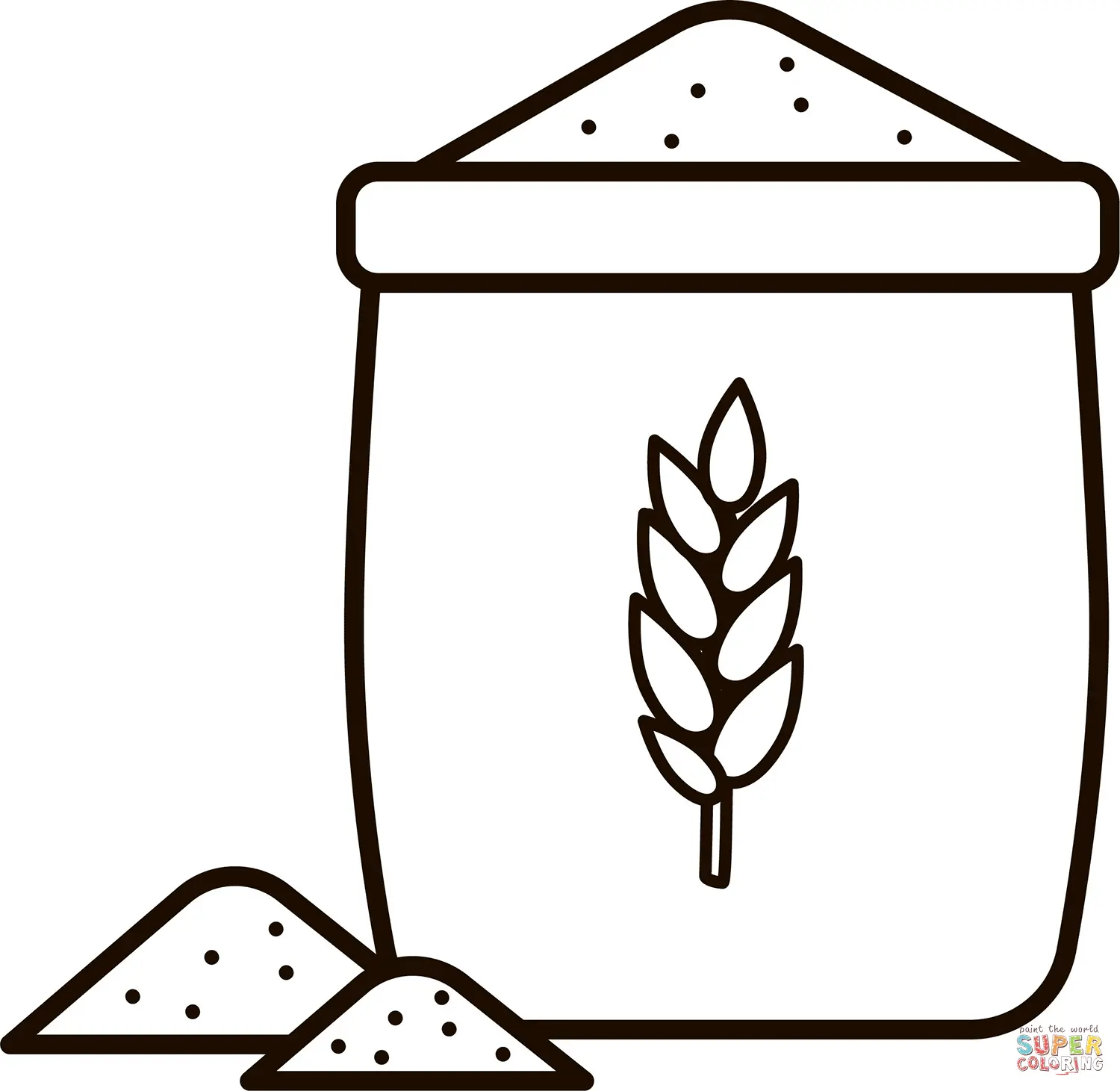 Flour Coloring Pages 39