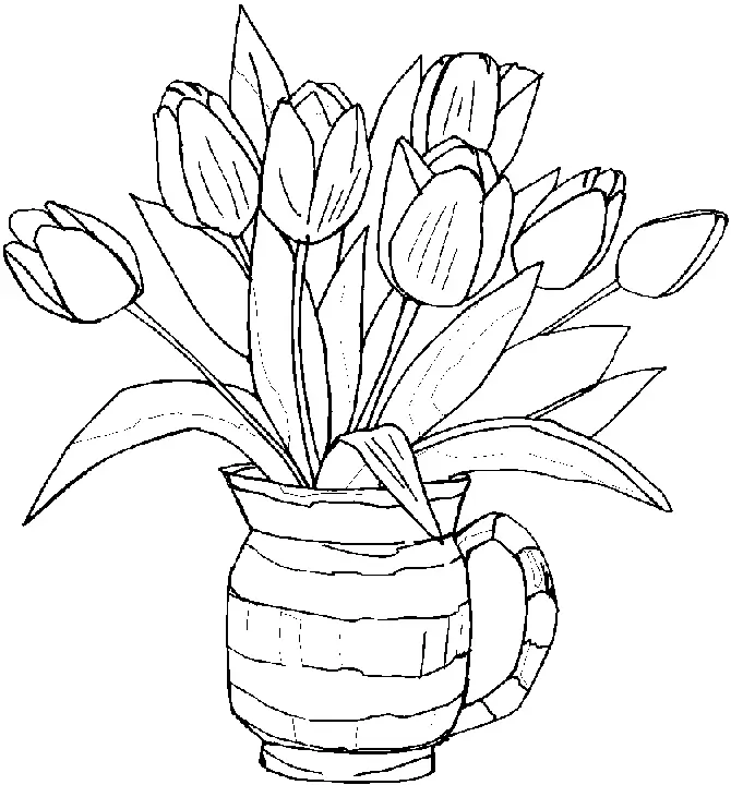 Flores para Colorir 24