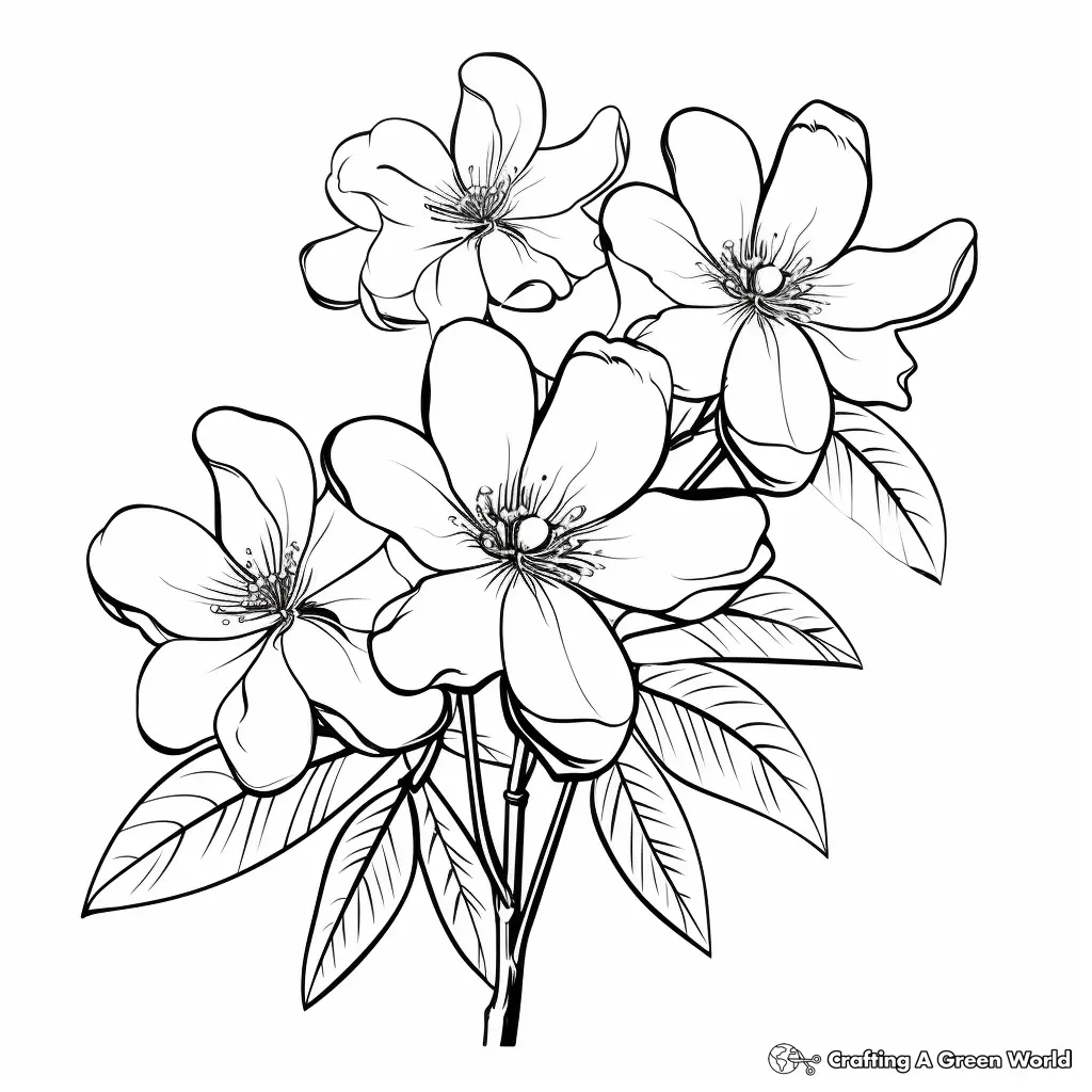 Flores para Colorir 69