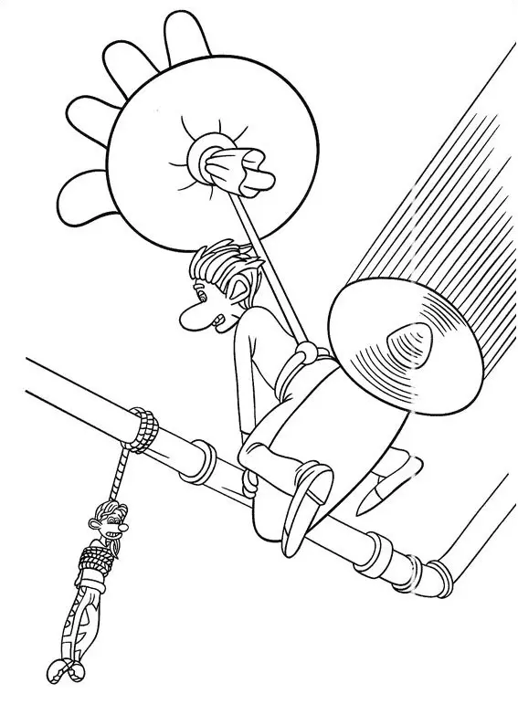 Flushed Away Coloring Pages 27