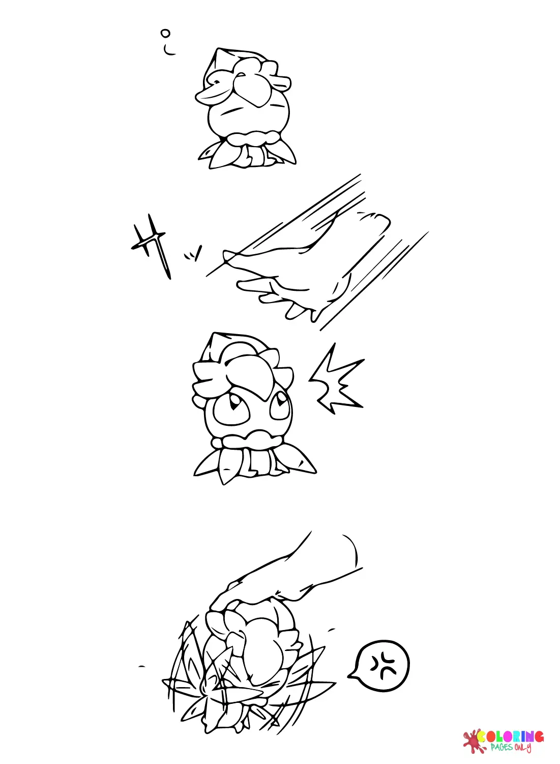 Fomantis Ausmalbilder 6