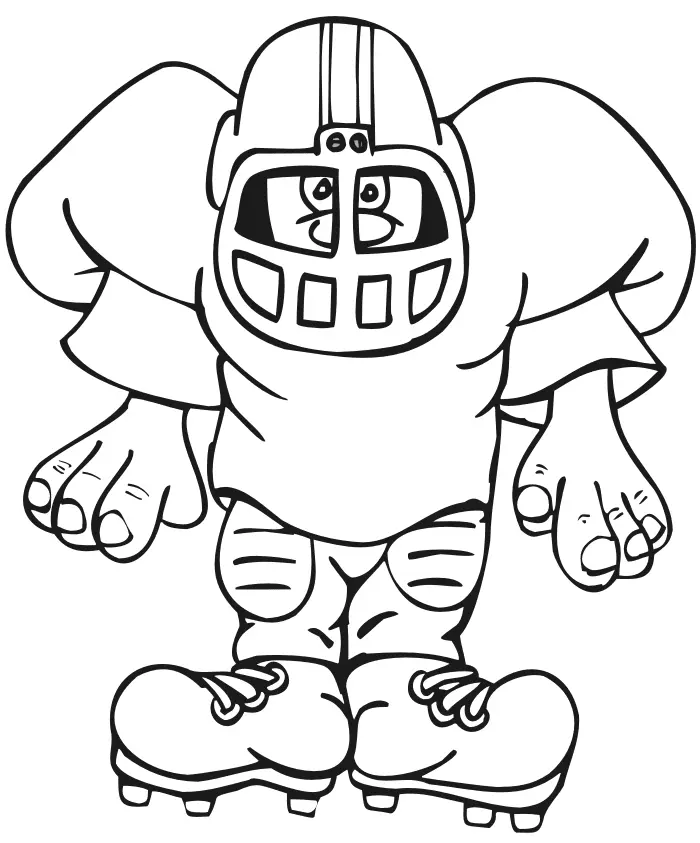 Futbol Para Colorear 31
