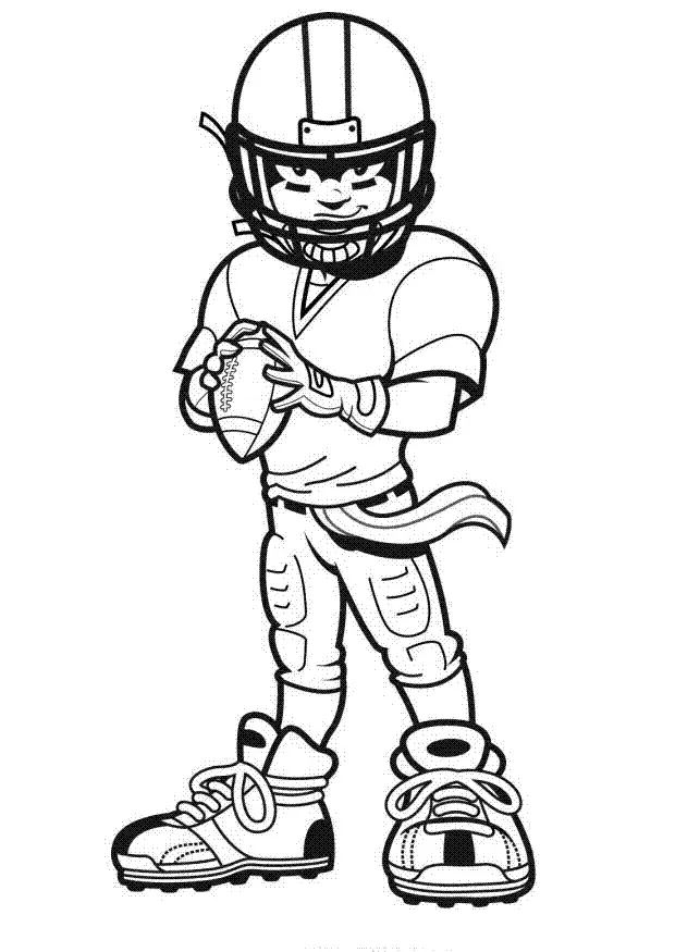 Futbol Para Colorear 34